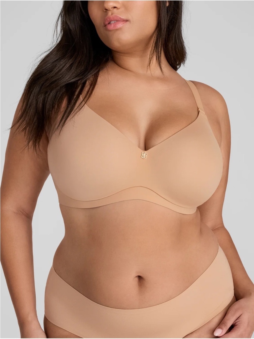 HoneyLove Beige Nude CloudEmbrace Bra- 42C